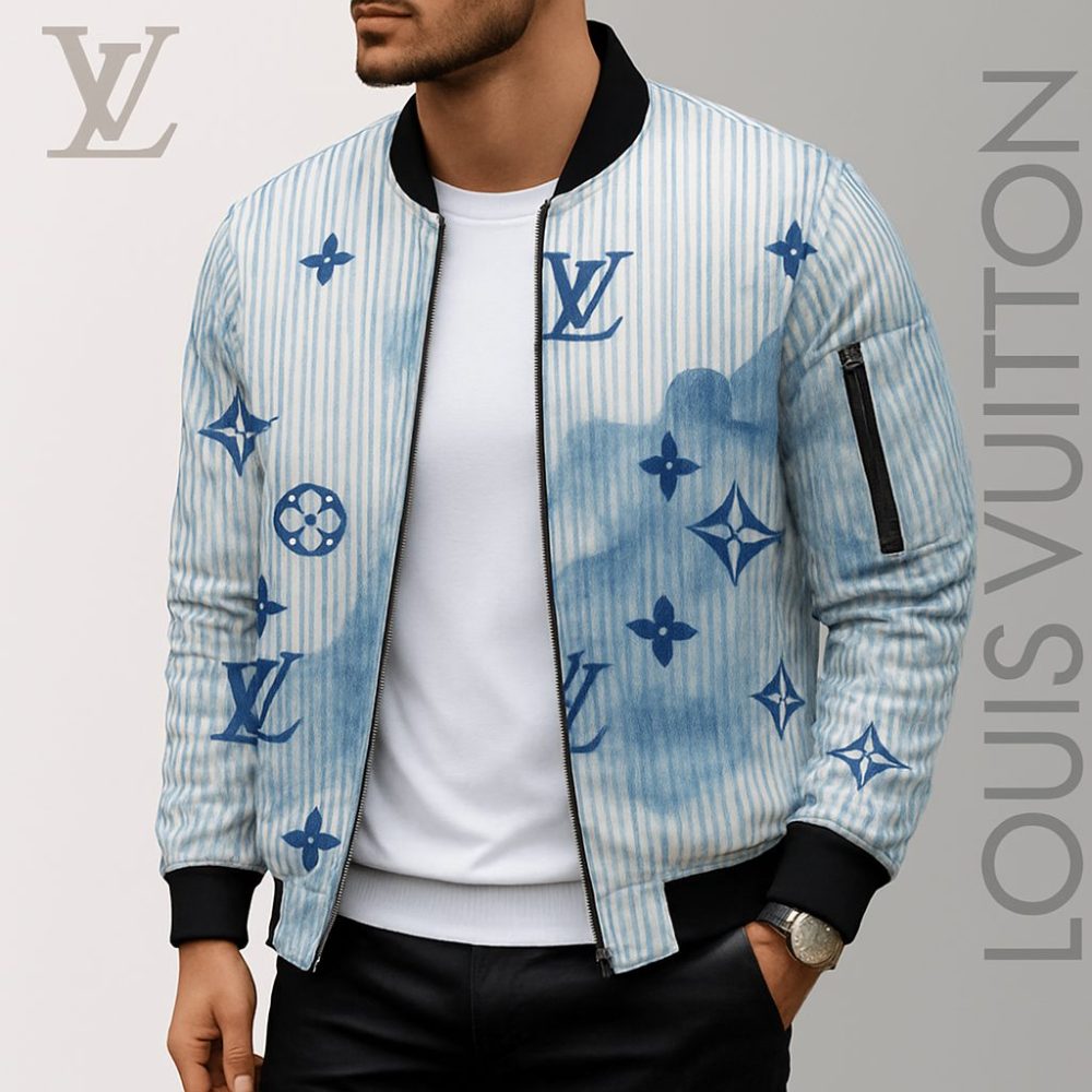 Limited Edition Louis Vuitton Bomber Jacket Unisex Lx-Jklv2025075
