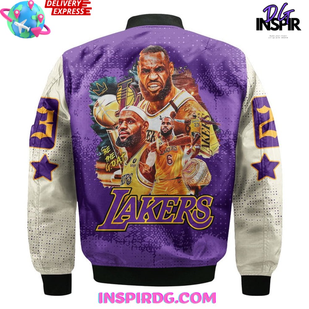 Lebron James 40K Career Points Bomber Jacket