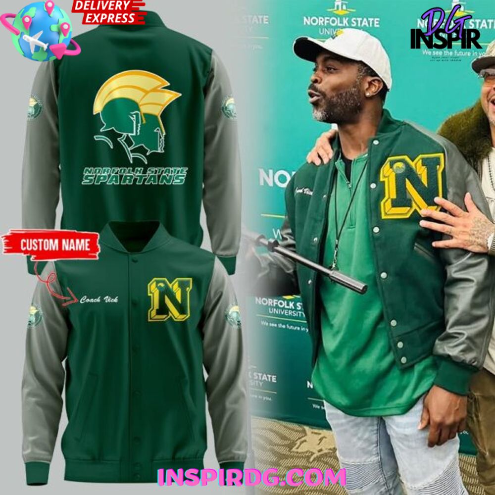 Norfolk State Spartans Coach Vick Spirit Varsity Jacket