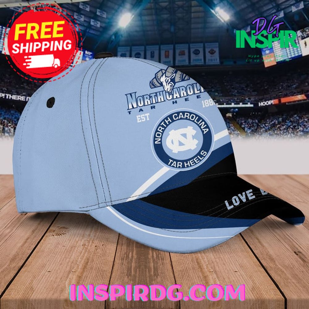 North Carolina Tar Heels Love Basketball Est 1888 Cap