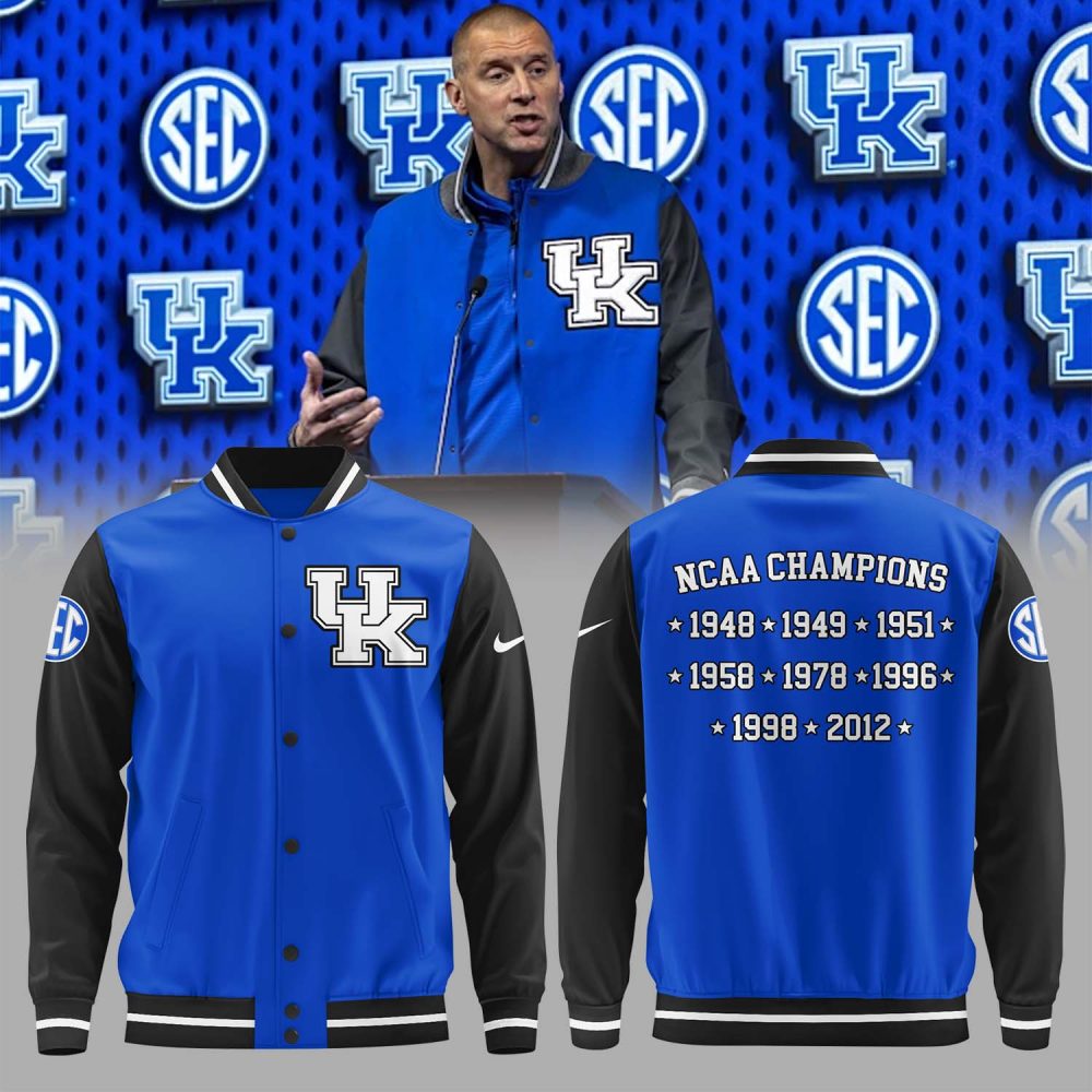 Limited Edition Coach Mark Pope Kentucky Men'S Basketball Jacket Gift