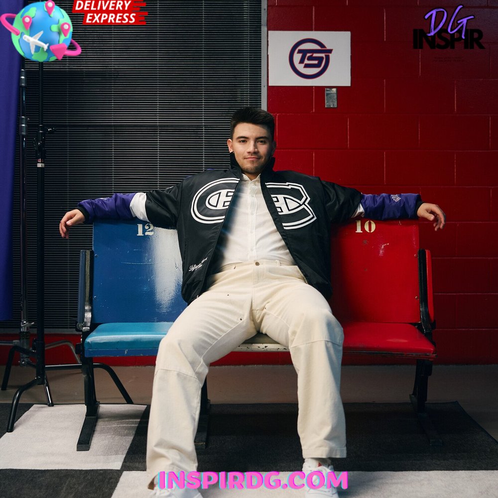 Quartier Is Home X Montreal Canadiens X Mitchell &amp; Ness Sports Jacket