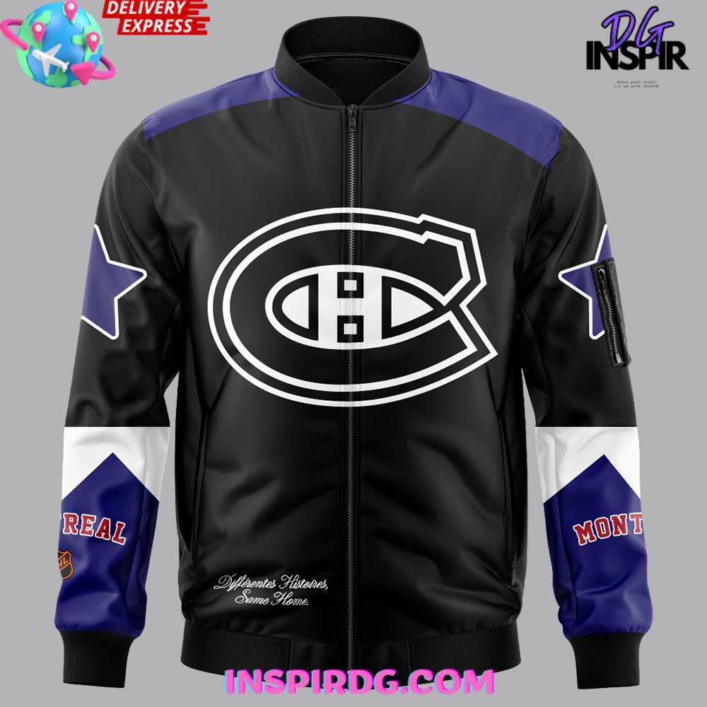 Quartier Is Home X Montreal Canadiens X Mitchell &amp; Ness Sports Jacket