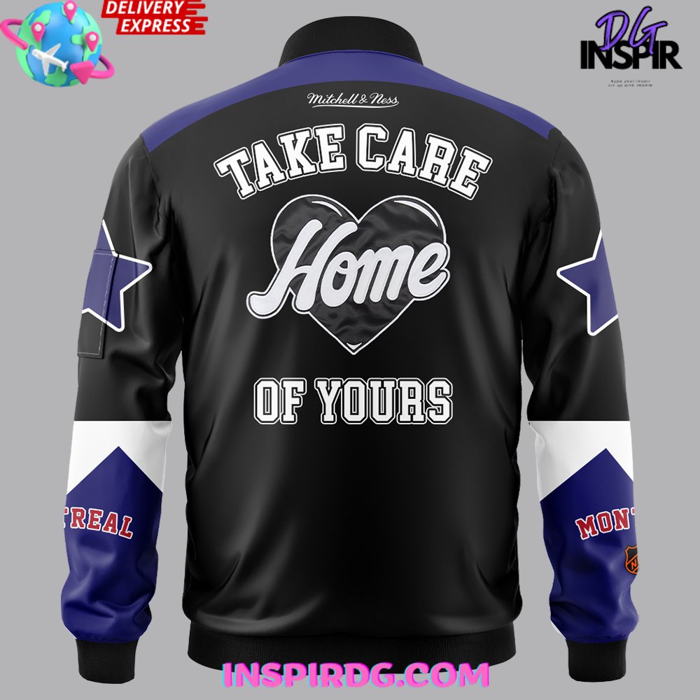 Quartier Is Home X Montreal Canadiens X Mitchell &amp; Ness Sports Jacket