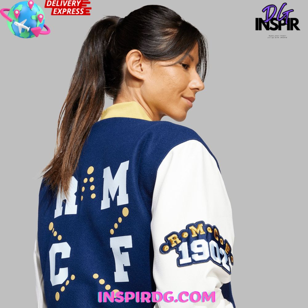 Real Madrid Hala Madrid 2025 Adidas Varsity Jacket
