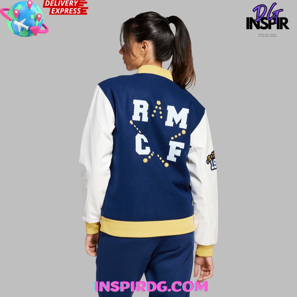 Real Madrid Hala Madrid 2025 Adidas Varsity Jacket