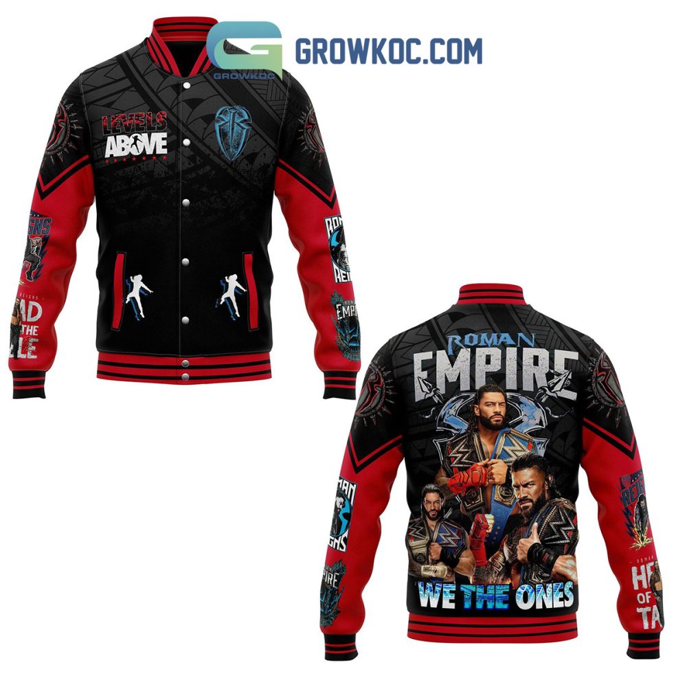 Roman Empire Varsity Jacket - Stylish Wrestling Fan Gear For Men &amp; Women