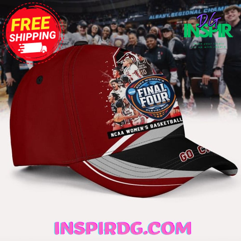 South Carolina Gamecocks 2024 Final Four Ncaa Women'S Basketball National Champions Caps