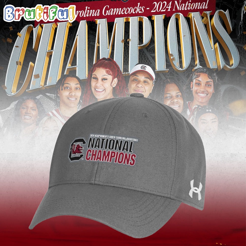 South Carolina Gamecocks 2024 Ncaa Women'S Basketball National Champions Cap