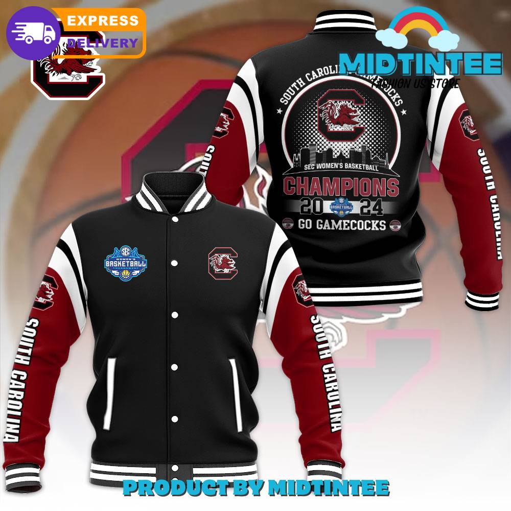 South Carolina Gamecocks Women Basketball Champions Varsity Jacket