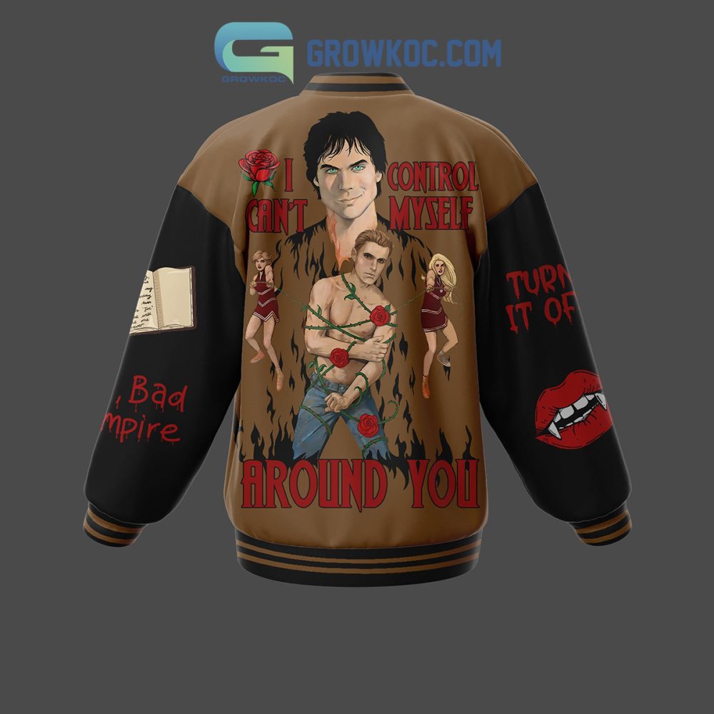 Vampire Diaries Themed Varsity Jacket – Bold Design, Perfect For Fans!