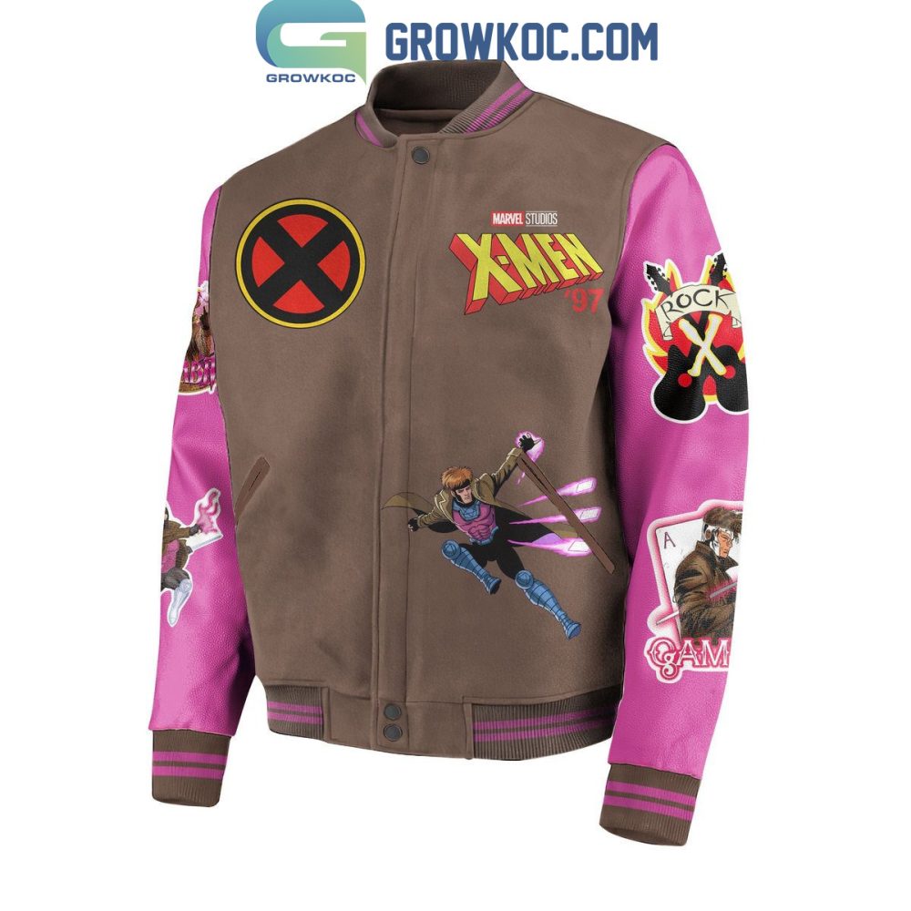 Marvel X-Men Gambit Varsity Jacket – Iconic Comic Style, Perfect Gift!