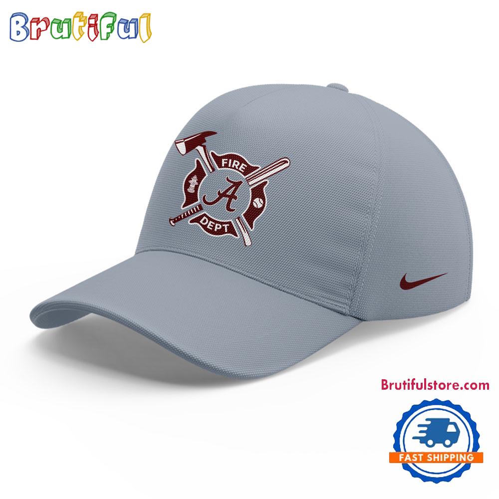 Alabama Crimson Tide Baseball X Firefighter Appreciation 2025 All Over Print Cap