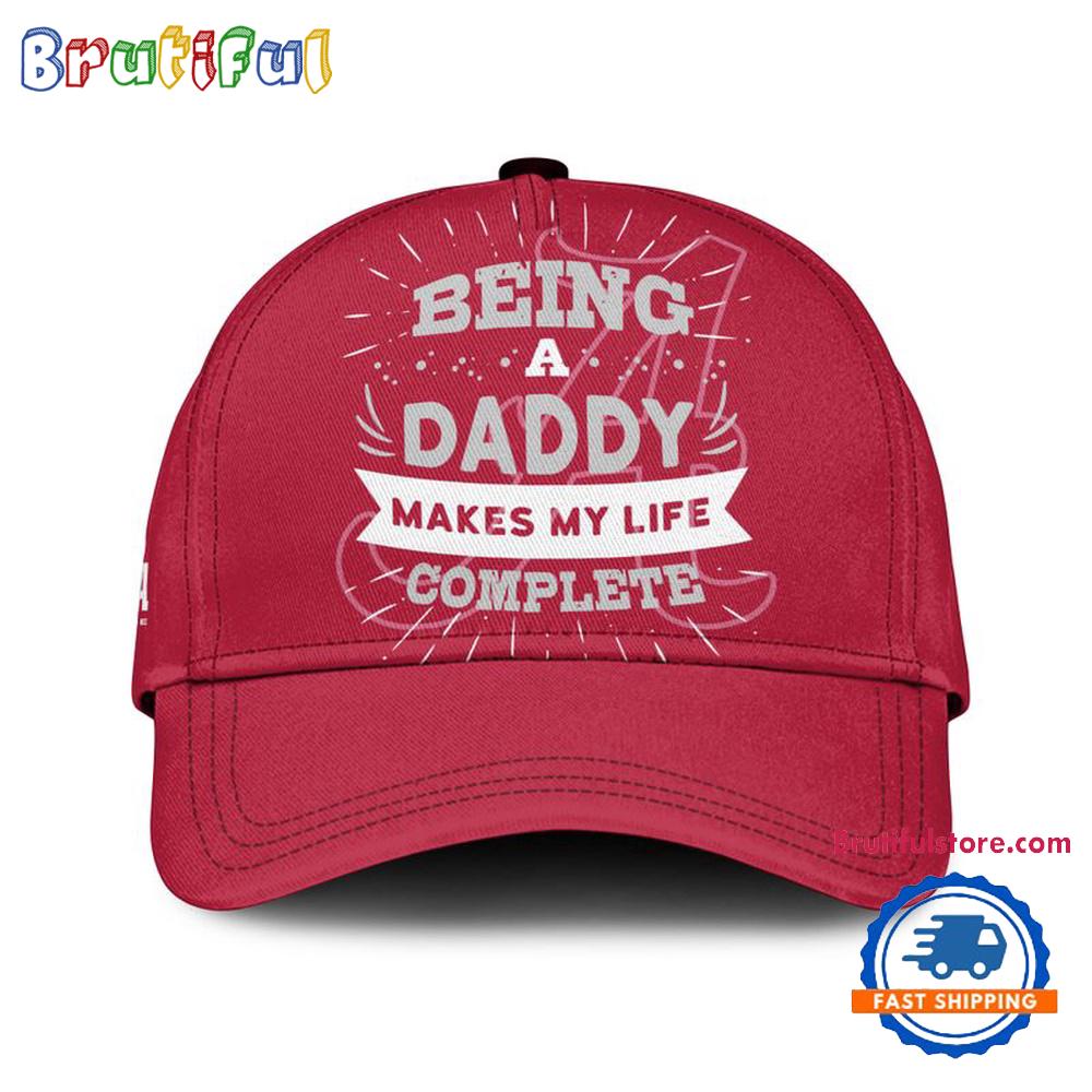 Alabama Crimson Tide Being A Daddy Best Father'S Day Gift Classic Cap