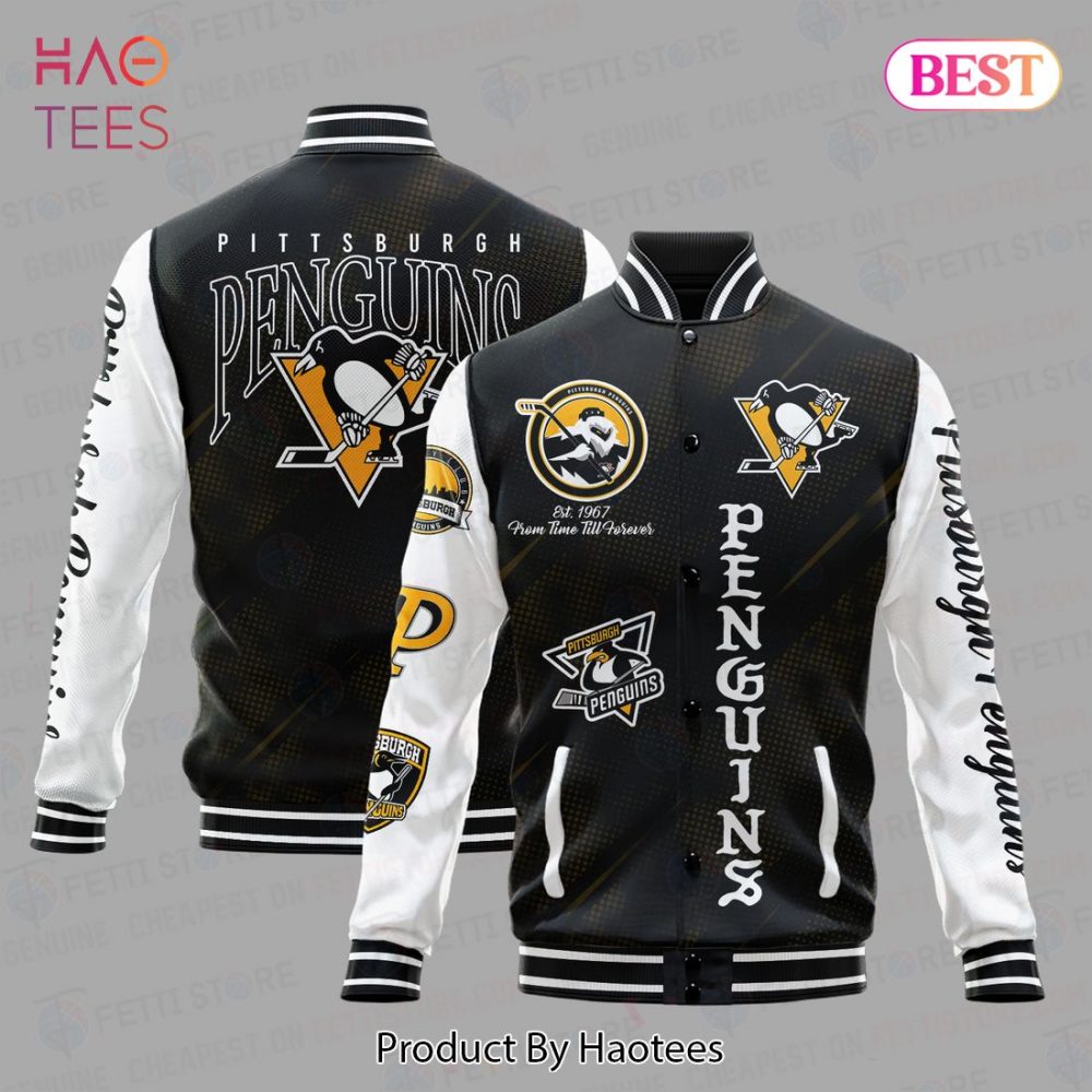 Authentic Pittsburgh Penguins Varsity Jacket – Stylish Team Spirit Apparel