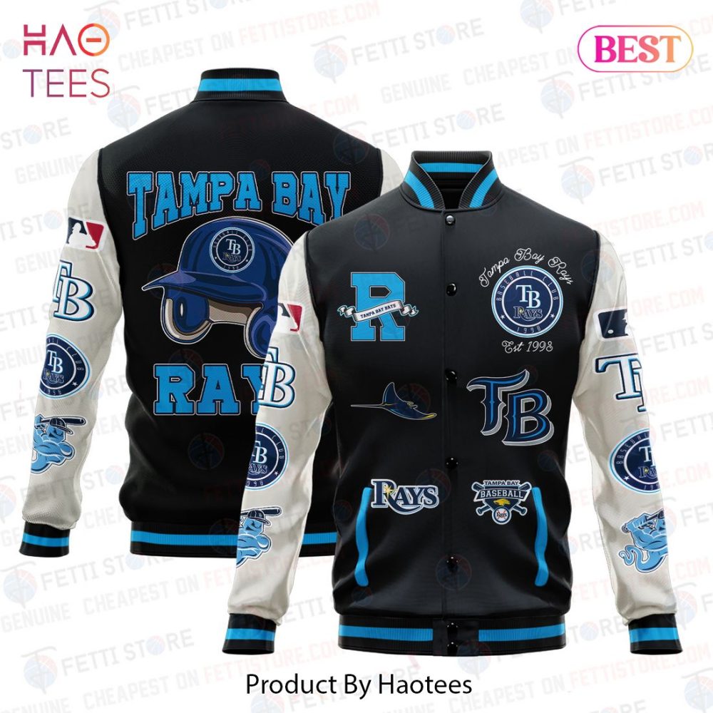 Tampa Bay Baseball Varsity Jacket – Stylish Team Fan Apparel By Haotees