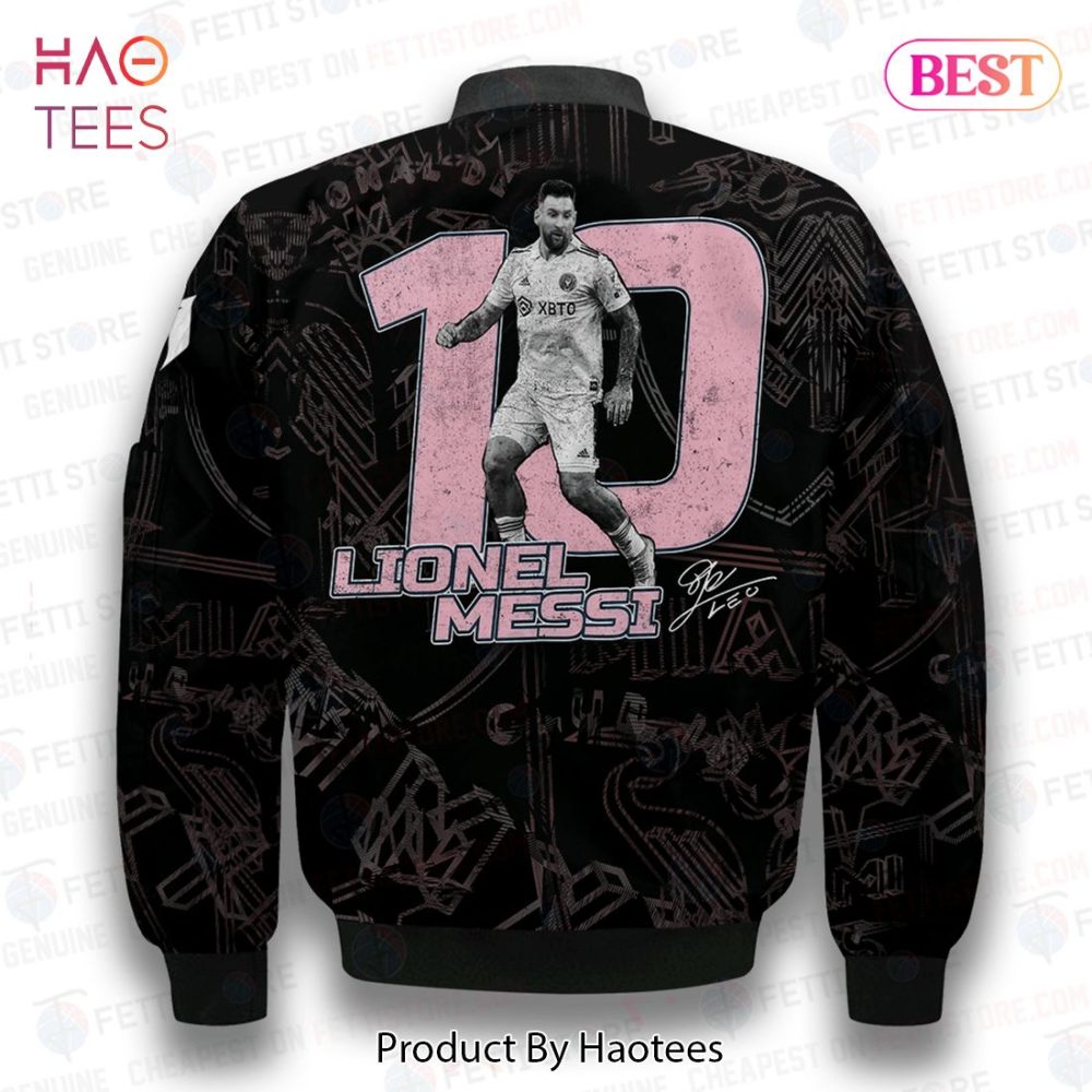 Best Messi Goat Inter Miami   Unisex Aop Bomber Jacket