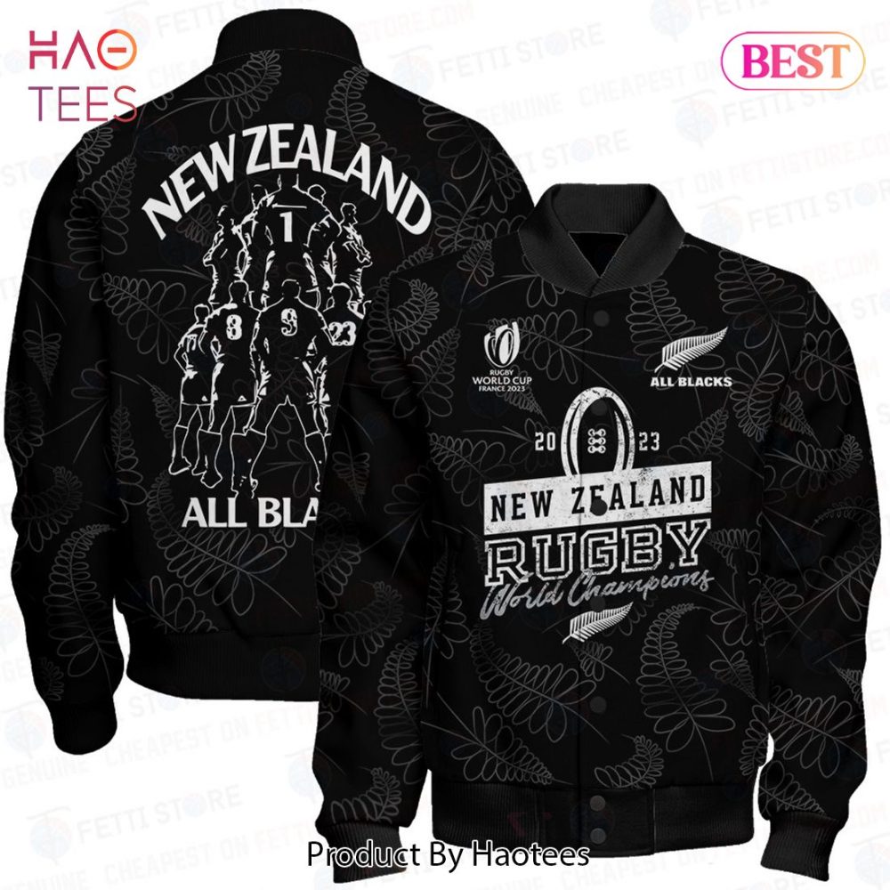 New Zealand Rugby World Cup Champions Jacket – All Blacks 2023 Edition