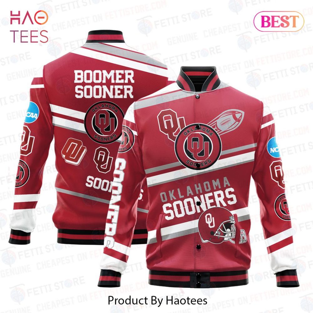 Oklahoma Sooners Bomber Jacket - Stylish Fan Gear For Ultimate Supporters