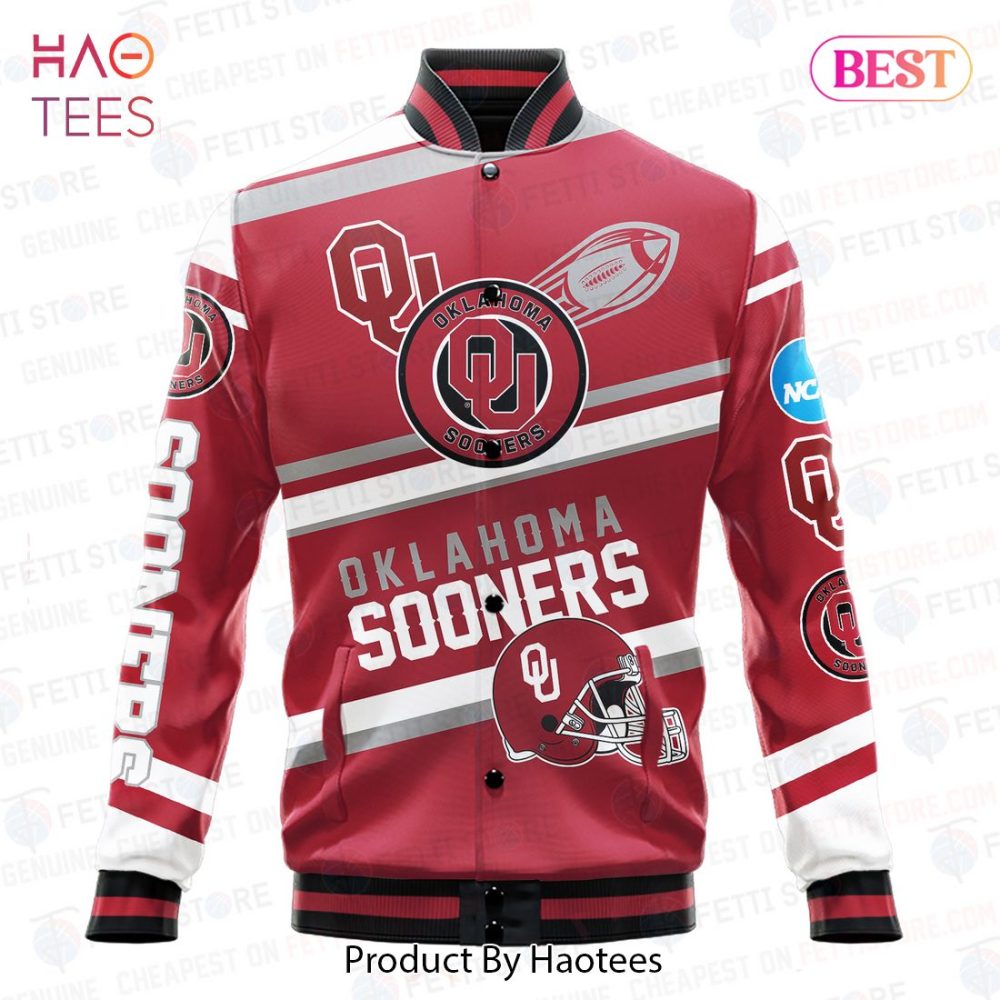 Oklahoma Sooners Bomber Jacket - Stylish Fan Gear For Ultimate Supporters