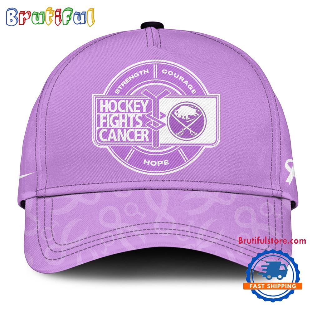 Buffalo Sabres 2025 Nhl Hockey Fights Cancer Limited Edition Cap