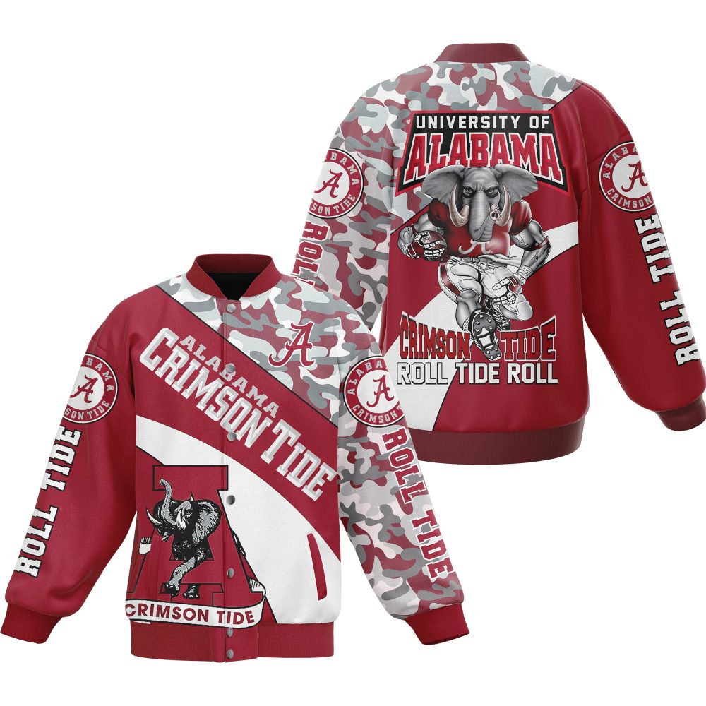 University Of Alabama Crimson Tide Bomber Jacket - Roll Tide Pride Apparel