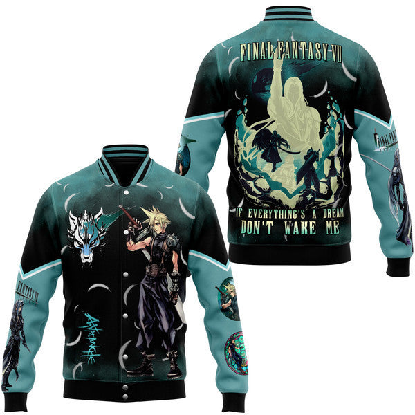 Final Fantasy Vii New Bomber Baseball Jacket For Fan