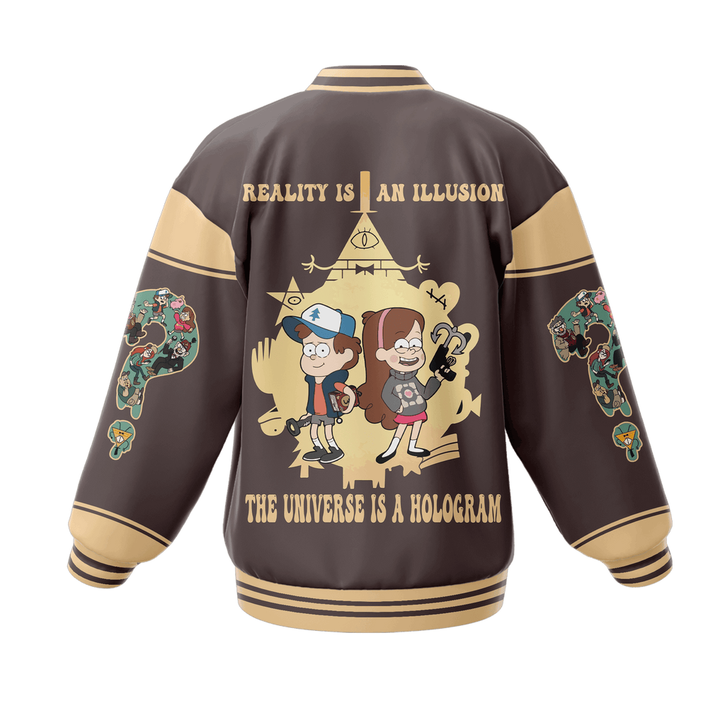 Stylish Cartoon-Themed Varsity Jacket – Bold Design &amp; Comfortable Fit For Fans
