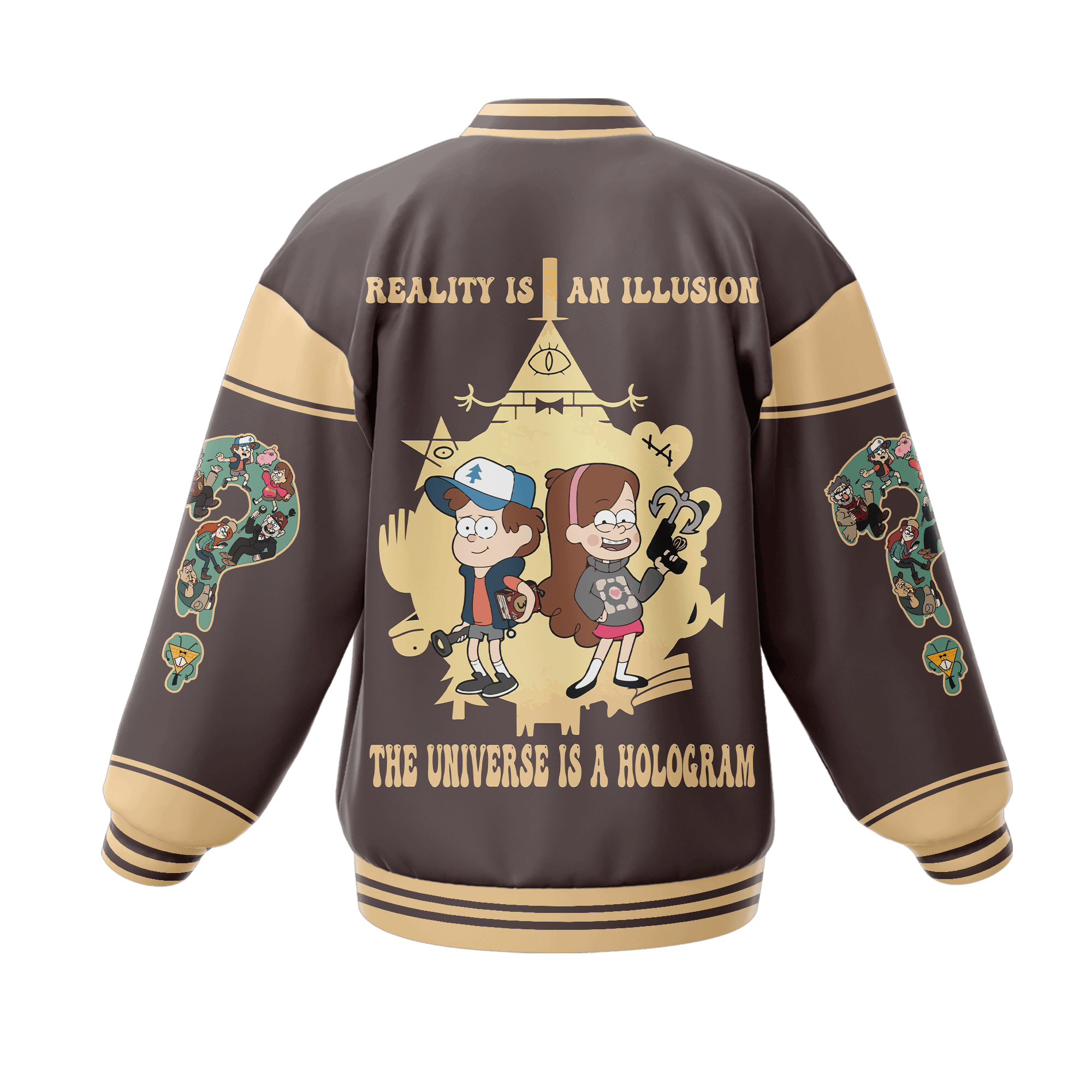 Stylish Cartoon-Themed Varsity Jacket – Bold Design &amp; Comfortable Fit For Fans