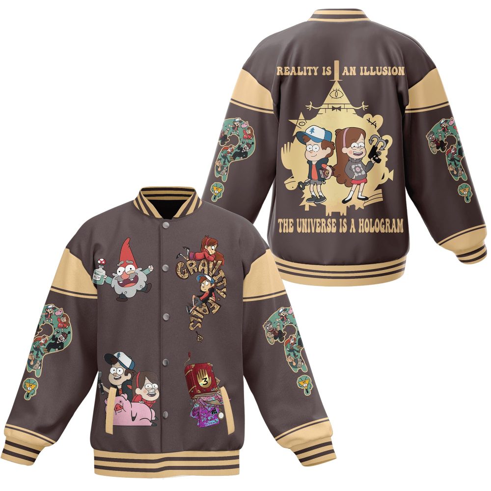 Stylish Cartoon-Themed Varsity Jacket – Bold Design &amp; Comfortable Fit For Fans