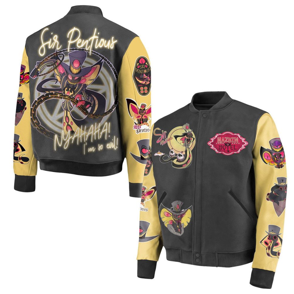 Stylish Sir Pentious Bomber Jacket - Bold Graphic Design For Fans - Limited Edition!