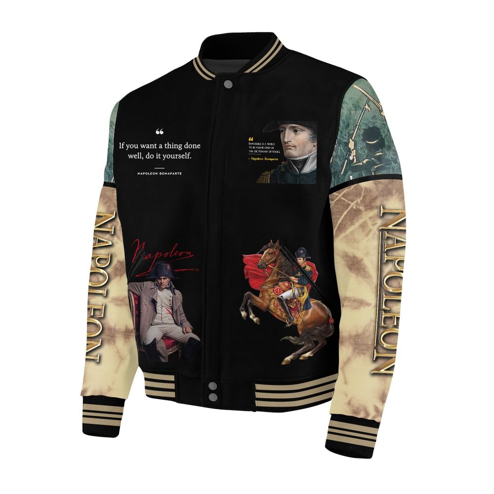 Napoleon Vintage Bomber Jacket – Unique Historical Design, Perfect Gift For History Buffs