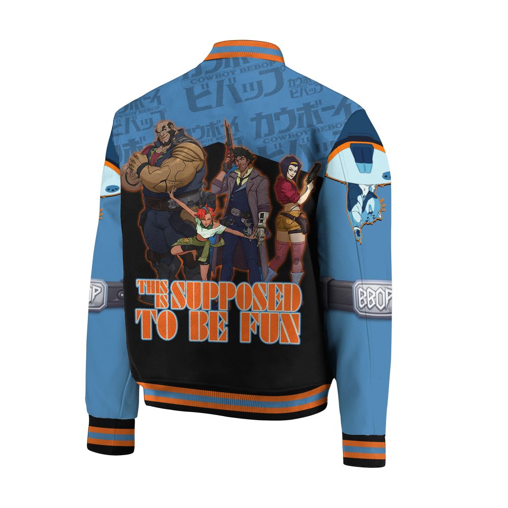 Anime Fusion Varsity Jacket - Unique Design For Fans , Limited Edition