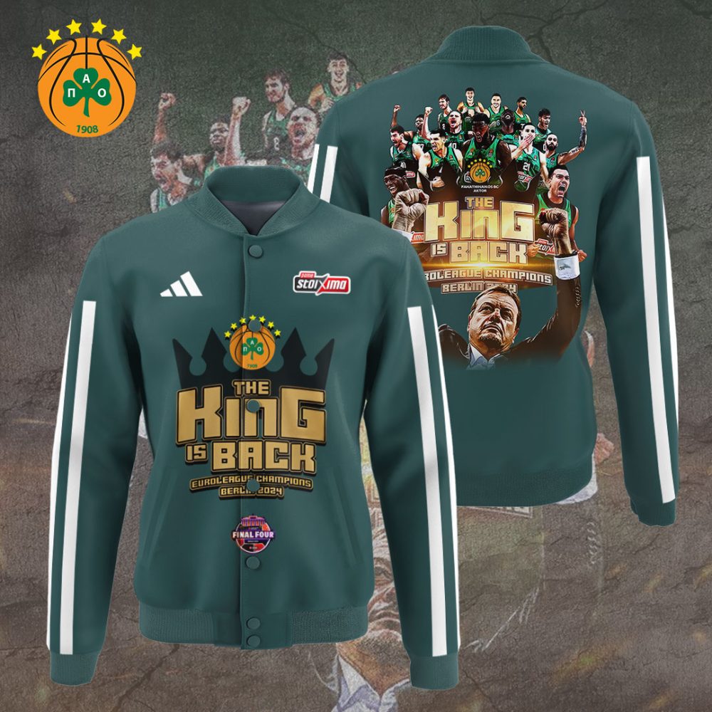 Limited Edition 'The King Is Back' Jacket - Celebrate Euroleague Champions In Style