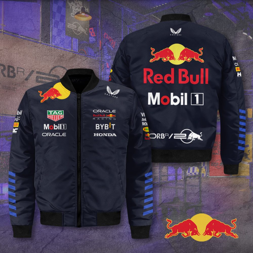 Red Bull Racing Team Jacket - Official F1 Merchandise - Stylish &amp; Comfortable