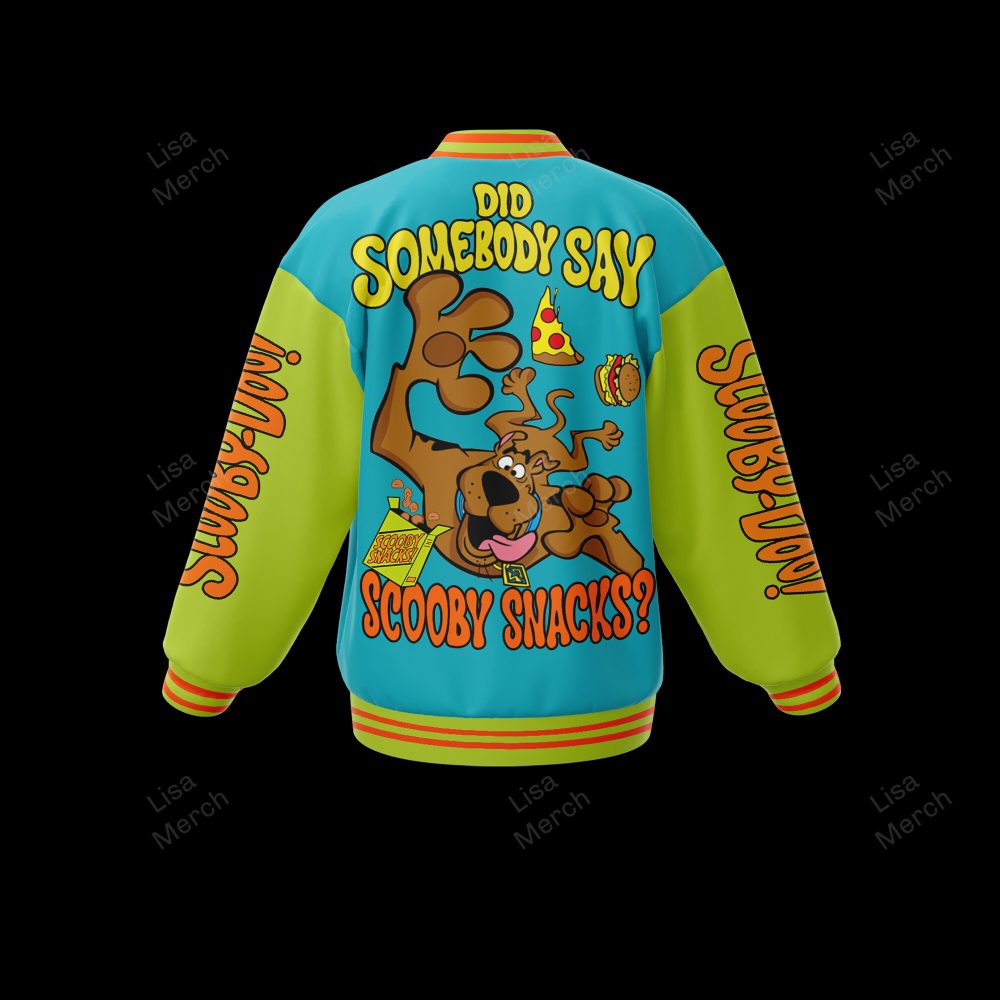 Scooby-Doo Retro Varsity Jacket - Zoinks! Stylish &amp; Cozy For Fans
