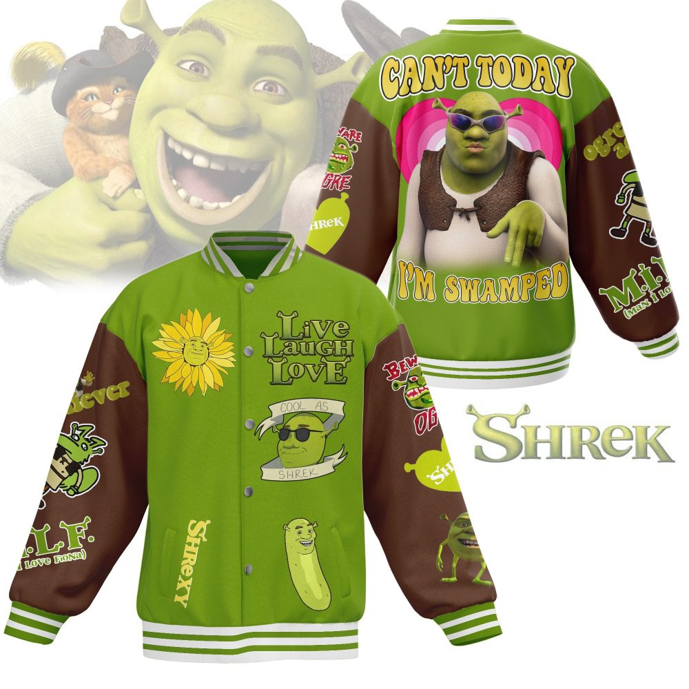 Shrek New Bomber Baseball Jacket For Fan