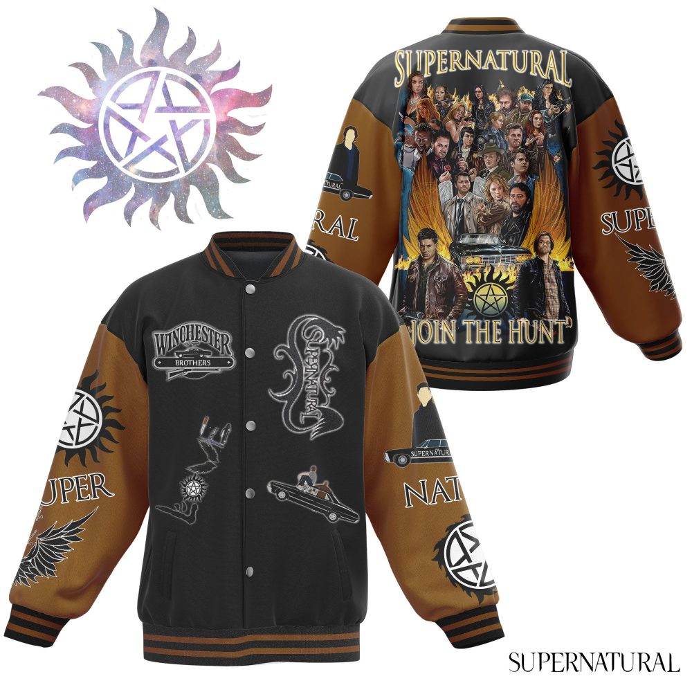 Supernatural New Bomber Baseball Jacket For Fan