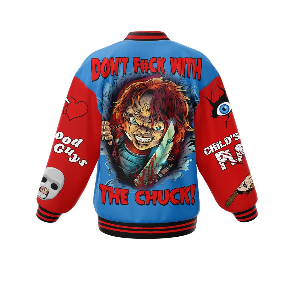Chucky Horror Varsity Jacket – Bold, Vibrant, And Unforgettable Design For Fans