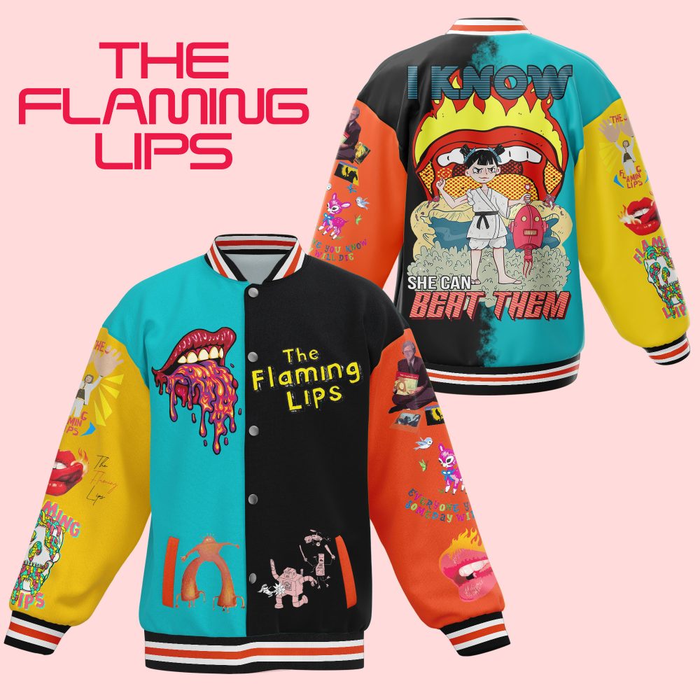 The Flaming Lips New Bomber Baseball Jacket For Fan
