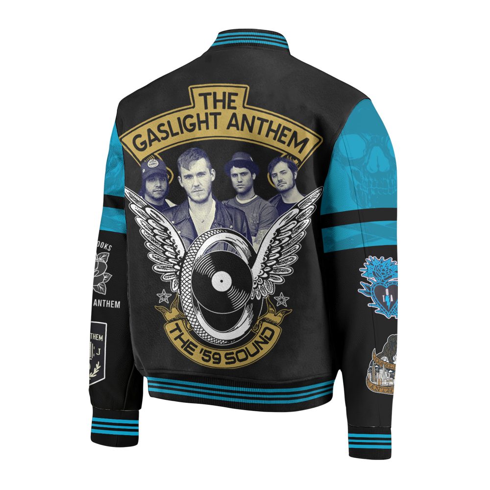 Gaslight Anthem Band Varsity Jacket - Stylish Music Fan Apparel With Iconic Designs