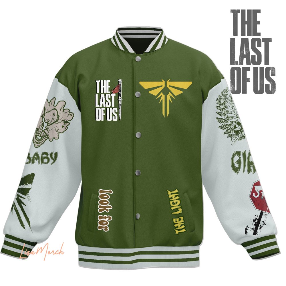 Epic 'The Last Of Us' Varsity Jacket – Limited Edition Gamer Apparel