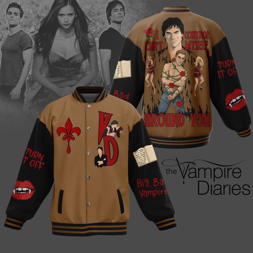 The Vampire Diaries New Bomber Baseball Jacket For Fan