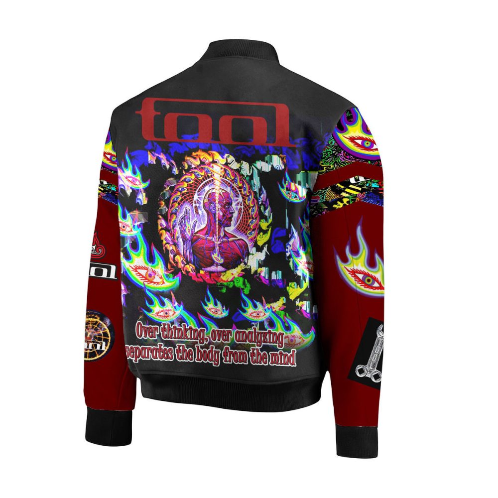 Vibrant Artistic Bomber Jacket – Unique Graphic Design, Unisex Fashion