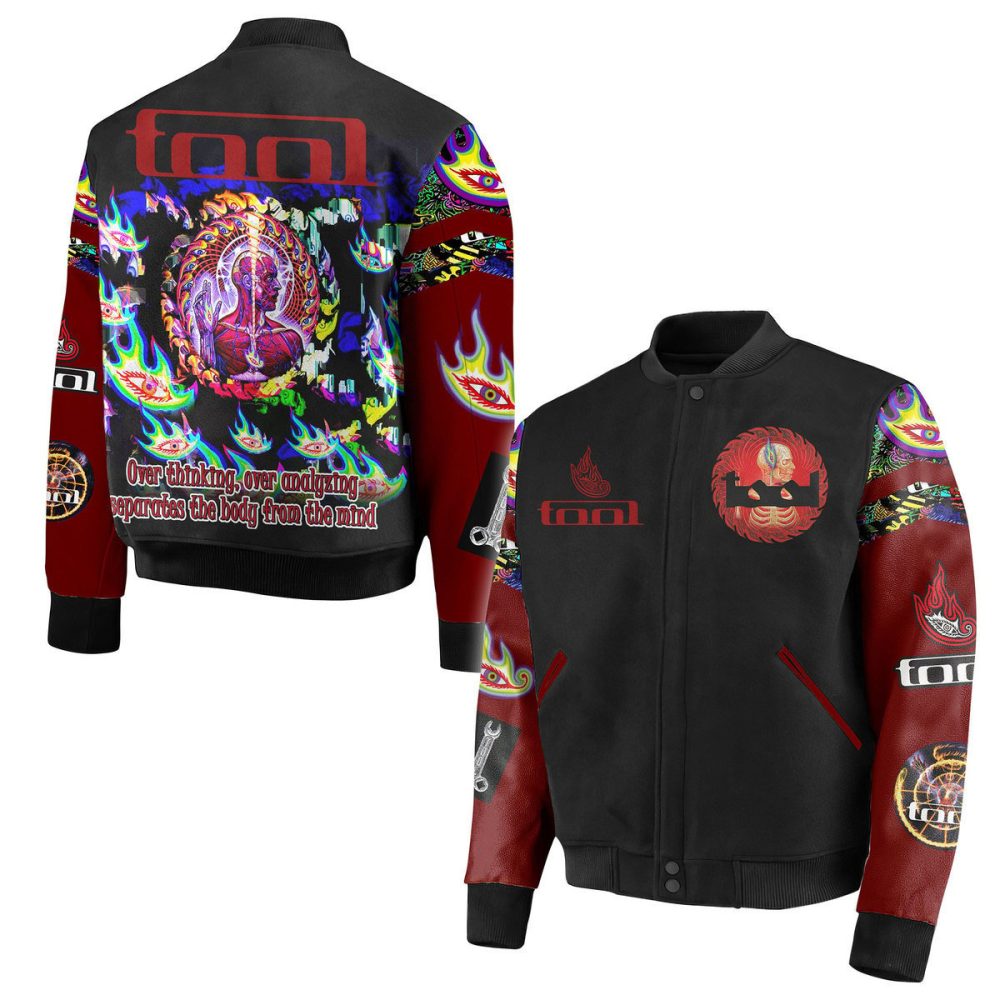 Vibrant Artistic Bomber Jacket – Unique Graphic Design, Unisex Fashion
