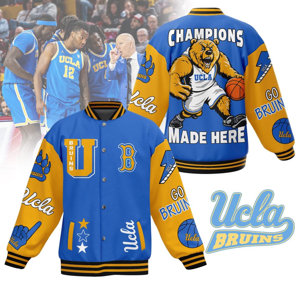 Ucla Bruins Ncaa New Bomber Baseball Jacket For Fan
