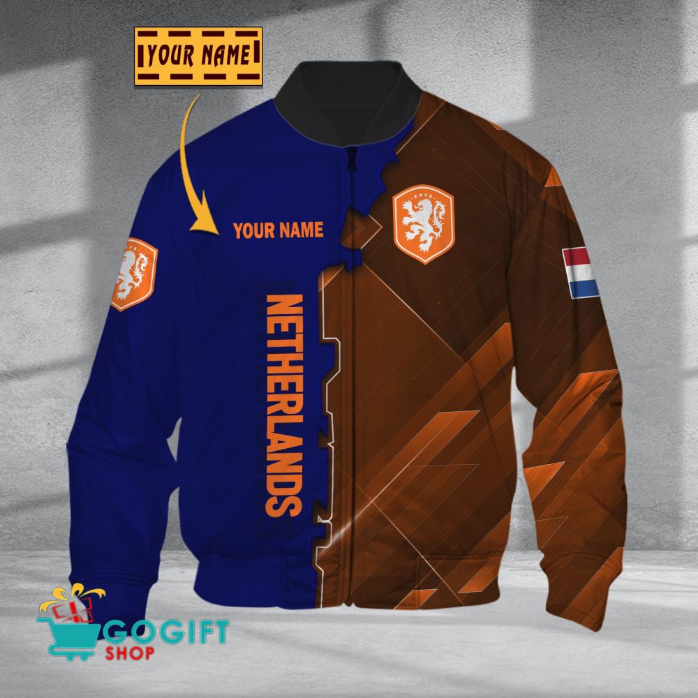 Netherlands National Soccer Team Bomber Jacket