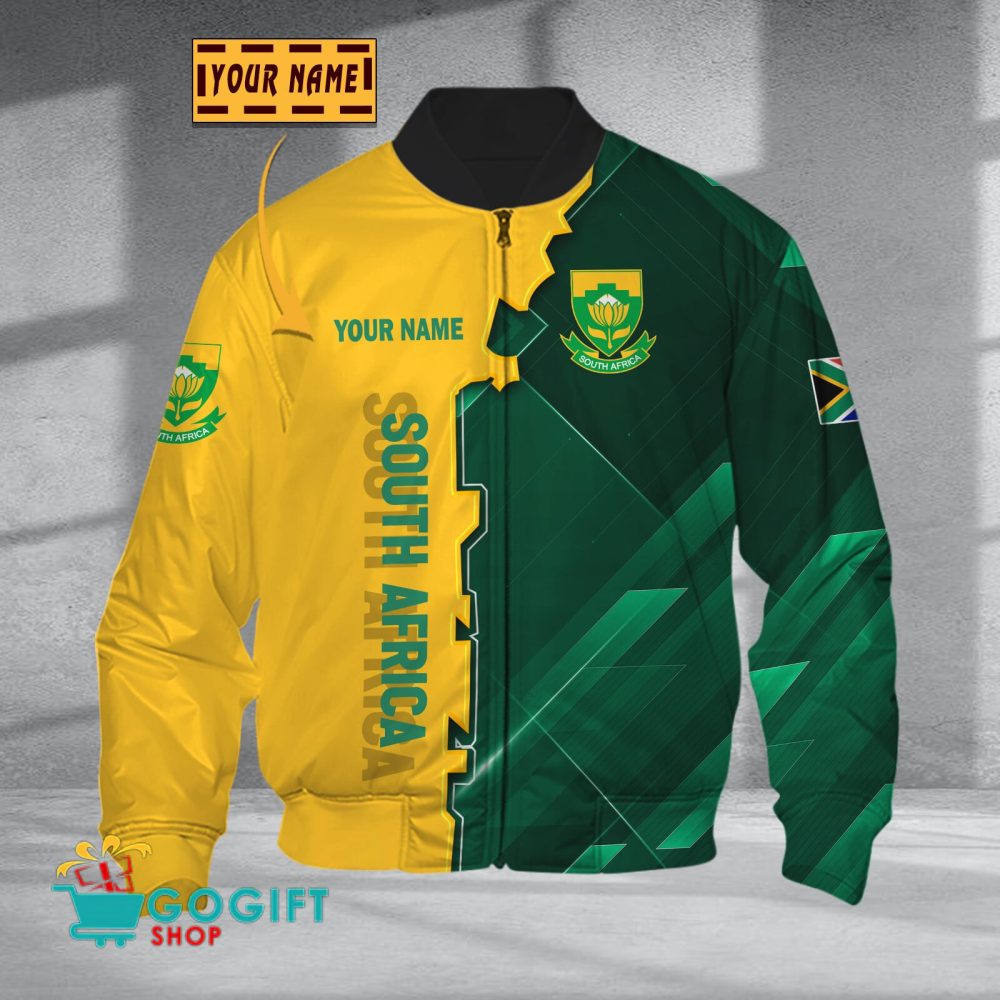 South Africa National Soccer Team Bomber Jacket