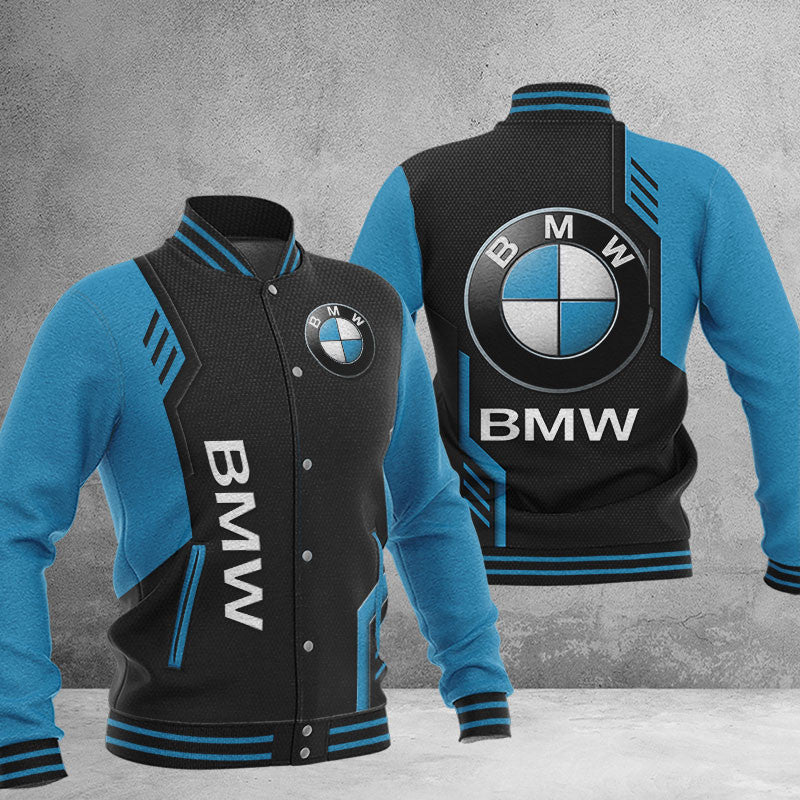 Bmw Dmhj0675 Baseball Jacket Logo Baseball Varsity Jacket
