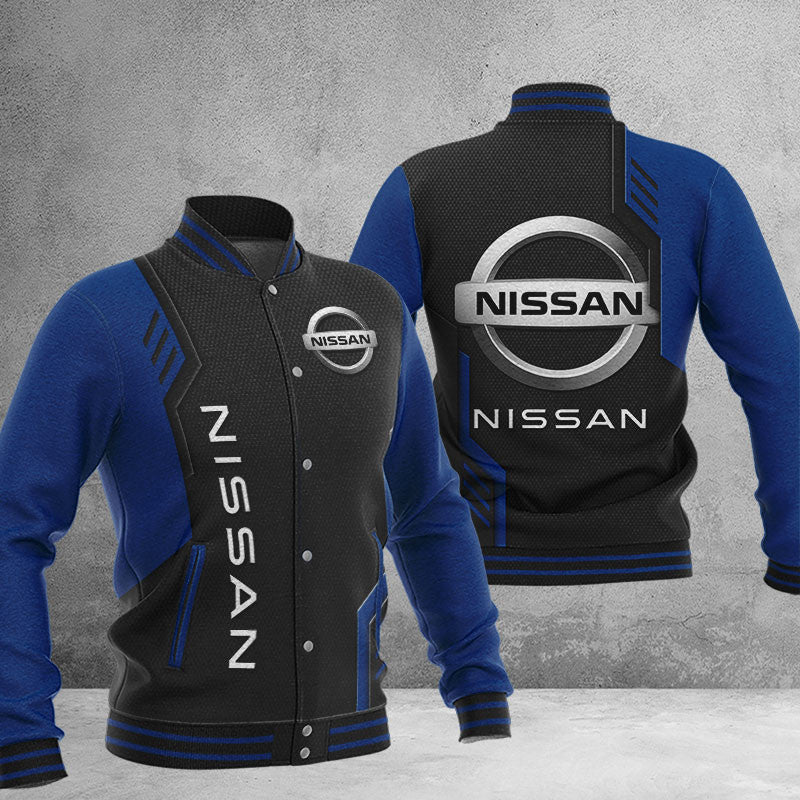 Nissan Dmhj0717 Baseball Jacket Logo Baseball Varsity Jacket